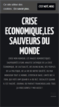 Mobile Screenshot of crise-economique.net